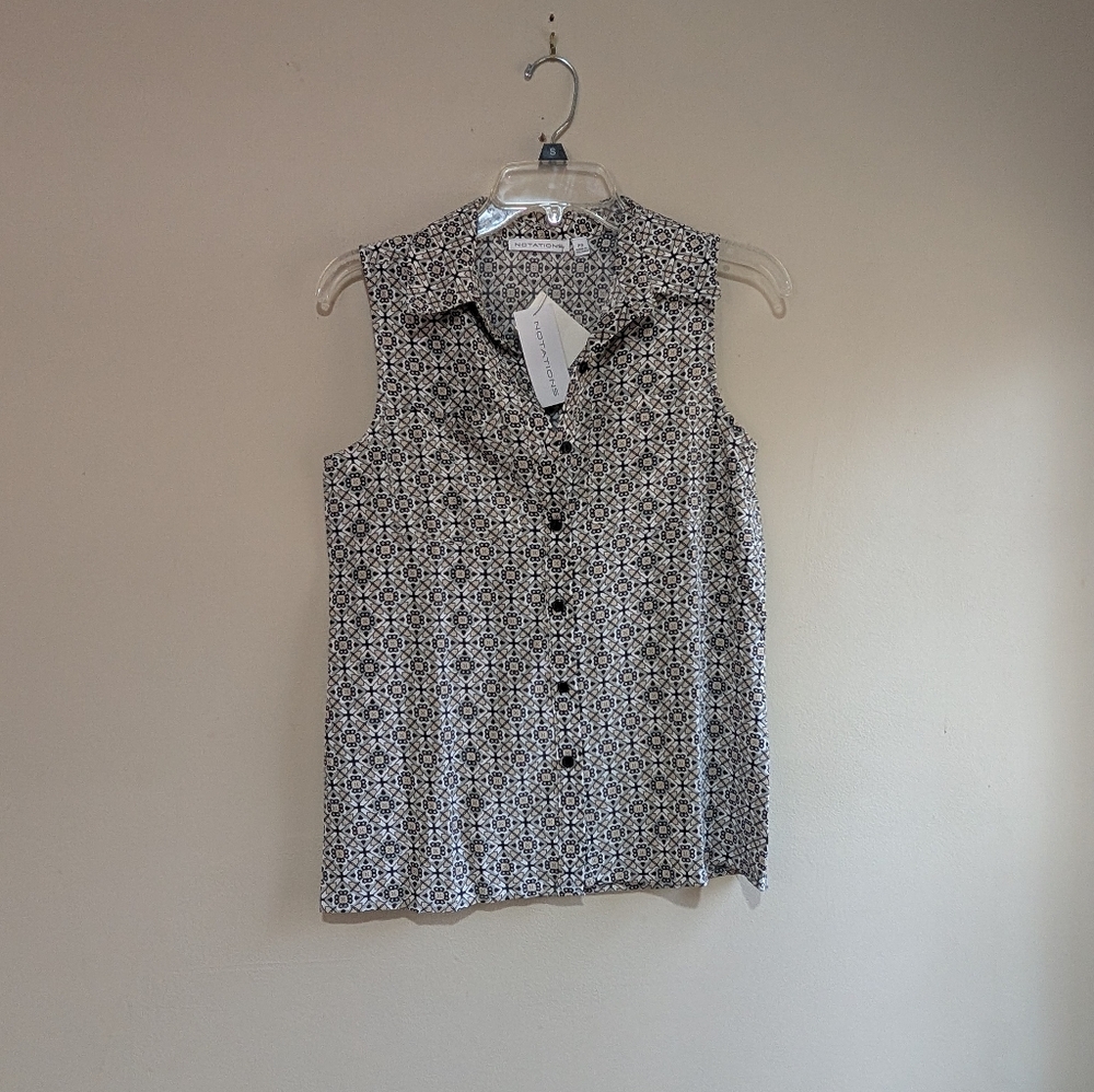 Notations Blouse Tank